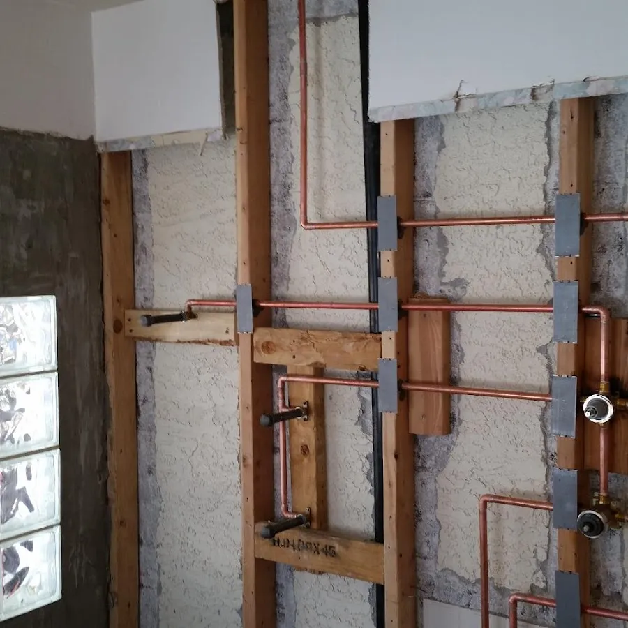 Copper pipe installation for Burst Pipe Repair in San Juan