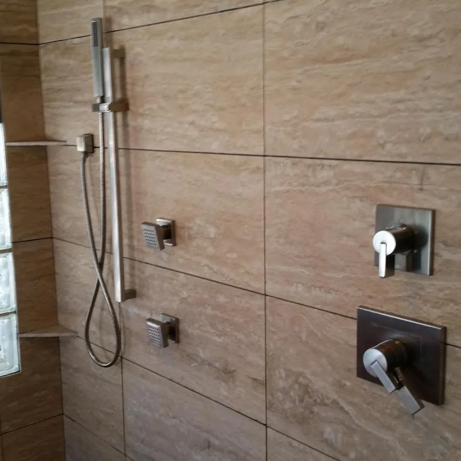 Shower fixture installation for Water Heater Replacement in San Juan